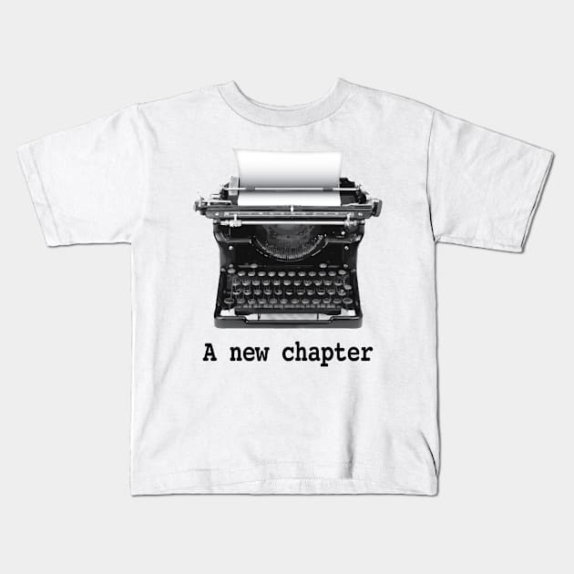 A New Chapter Kids T-Shirt by Buffyandrews